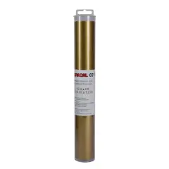 ORACAL&reg; 12" x 4ft. 651 Permanent Adhesive Vinyl Roll Gold