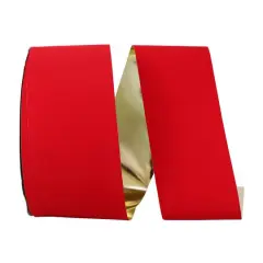 The Ribbon Roll Outdoor Velvet Allure with Metallic Back Ribbon