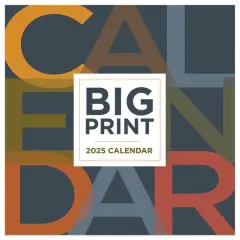 TF Publishing 2025 Big Print Mini Calendar