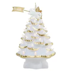 14" LED Angel Animated Nostalgic Tree