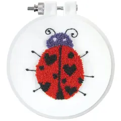 Design Works&trade; Lady Bug Punch Needle Kit