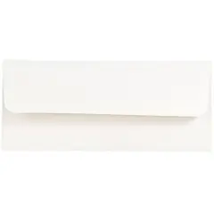 JAM Paper 3" x 6.7" White Booklet Commercial Money Envelopes