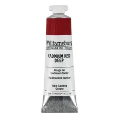 Williamsburg&reg; Artist Oil Colors, 37mL Cadmium Red Deep