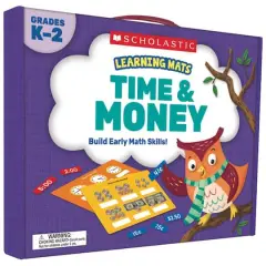 Scholastic&reg; Learning Mats Time & Money