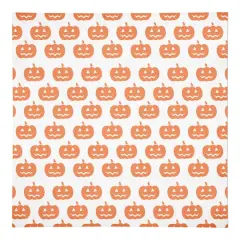 Jackolantern Pattern 10" x 10" Cotton Twill Napkin