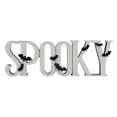 20.75" White Spooky Cutout Tabletop Sign by Ashland&reg;