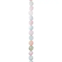 Morganite Faceted Beads by Bead Landing&trade;, 8mm