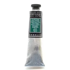 Sennelier Extra Fine Artists' Acrylic Paint, 60mL 835 Cobalt Green Deep
