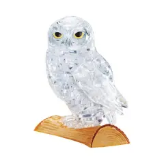 BePuzzled&reg; Original 3D Crystal Puzzle&trade; White Owl 42 Piece Puzzle