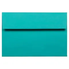 JAM Paper A8 Colored Invitation Envelopes, 50ct. Sea Blue