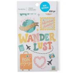 Wanderlust Stickers by Recollections&trade;