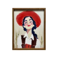 Portrait of a Cowgirl Wall D&eacute;cor by Ashland&reg;