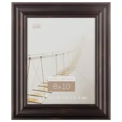 Home 8" x 10" Black & Brown Rubbed Frame by Studio D&eacute;cor&reg;