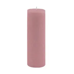 Root Candles 3" x 9" Unscented Timberline&trade; Pillar Candle Dusty Rose