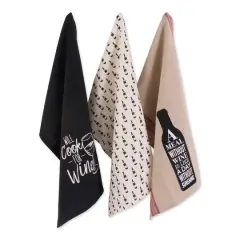 DII&reg; Wine & Sunshine Kitchen Textiles Dishtowel Set