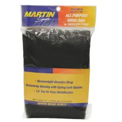 Dick Martin Sports Black All Purpose Mesh Bag with Carrying Strap, 24" x 36"