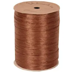 JAM Paper 1/4" Raffia Ribbon Copper