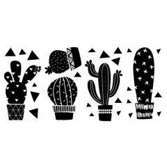 RoomMates Geo Cactus Peel &Stick Wall Decals