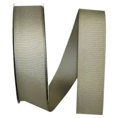 The Ribbon Roll 1.5" x 50yd. Grosgrain Solid Ribbon Old Willow
