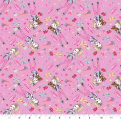 Nickelodeon JoJo Siwa & BowBow Cotton Fabric