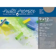 Pastel Premier&trade; Handbook Paper Co.&trade; Italian Clay Sanded Pastel Paper