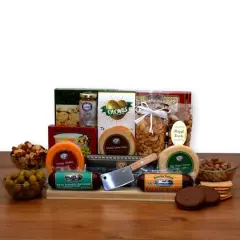 Ultimate Gourmet Nut & Sausage Board