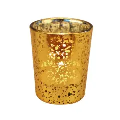 2.5" Mercury Glass Votive Holders, 6ct. by Ashland&reg; Gold