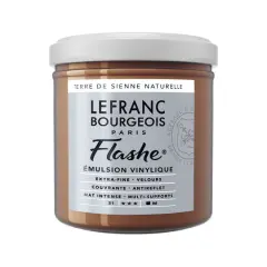 Lefranc & Bourgeois Flashe&reg; Matte Artist's Color, 125mL Raw Sienna