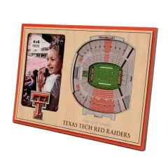 College Football 3D StadiumViews Picture Frame Texas Tech Red Raiders