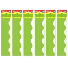 Trend Enterprises&reg; Terrific Trimmers&reg; Classic Borders, 234ft. Lime