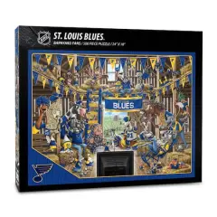 NHL Barnyard Fans 500 Piece Puzzle StLouis Blues