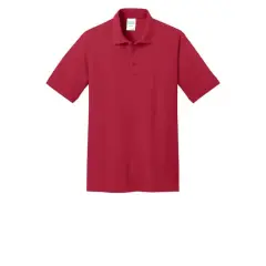 Port & Company&reg; Core Blend Pique Adult Polo Red