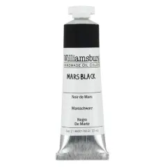 Williamsburg&reg; Artist Oil Colors, 37mL Mars Black