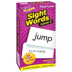 Trend Enterprises&reg; Sight Words Level 2 Skill Drill Flash Cards