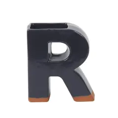 5" Monogram Ceramic Vase by Ashland&reg; R