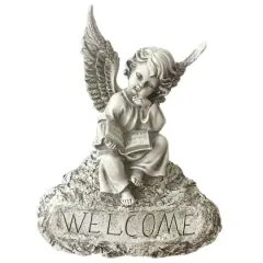 Santa's Workshop 12.5" Welcome Angel Accent