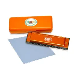 Salus Kako'o Orange Classic Metal Harmonica