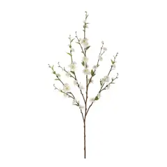 Cream Plum Blossom Spray 