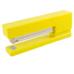 JAM Paper Modern Desk Stapler Yellow