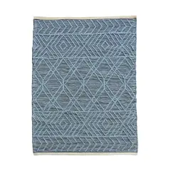 National Outdoor Living&reg; Hand Woven Outdoor Rug Navy Blue
