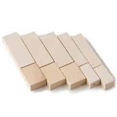 10 Piece Basswood Whittler's Kit by Make Market&reg;