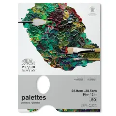 Winsor & Newton&reg; Tear Off Palette Paper Pad, 9" x 12"