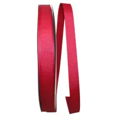 JAM Paper 5/8" Grosgrain Texture Ribbon Cranberry