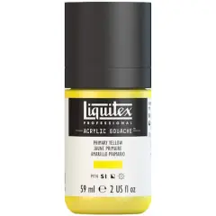 Liquitex&reg; Professional Acrylic Gouache&trade; Paint, 2oz. Primary Yellow