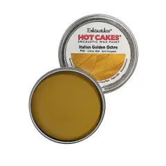 Enkaustikos&reg; Hot Cakes&reg; Encaustic Wax Paint, 1.5oz. Italian Golden Ochre