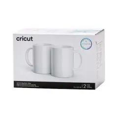 Cricut&reg; 15oz. White Ceramic Mug Blanks, 2ct.