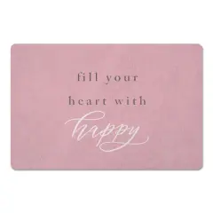 18" x 27" Fill Your Heart Floor Mat