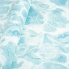 Blue & White Water Heat Transfer Vinyl by Make Market&reg;