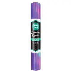 PA Vinyl Holographic Permanent Adhesive Vinyl Violet