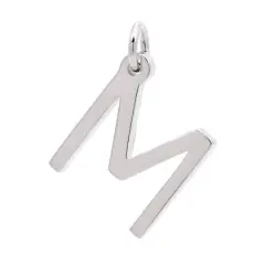 Sterling Silver Alphabet Charm by Bead Landing&trade; M